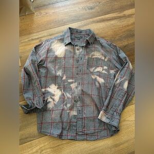 Vintage Eddie Bauer Plaid Button-Up Shirt- Mens L